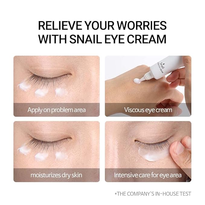 SCINIC Snail Matrix Eye Cream All Skin Types Women Hypoallergenic Moist (30ml)