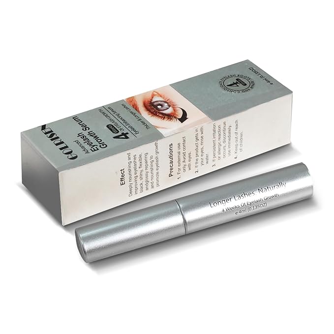 Eyelash Growth Serum, Advanced Lash Serum For Eyelash Growth with Myristoyl Pentapeptide-4 Lash Enhancing Serums For Thicker, Longer Lashes (4ml)