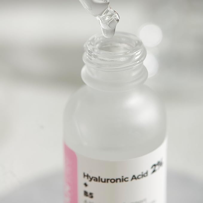 ROLANYIN Hyaluronic Acid 2% + Vitamin B5 Facial Serum for Intense Hydration Plumping and Nourishing Soothing Anti Aging Benefits Skin Repair and Elasticity Enhancement Skin Care