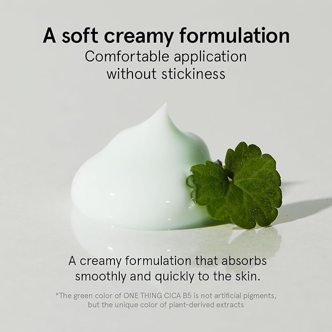 ONE THING Cica B5 calming Serum + Cream Bundle