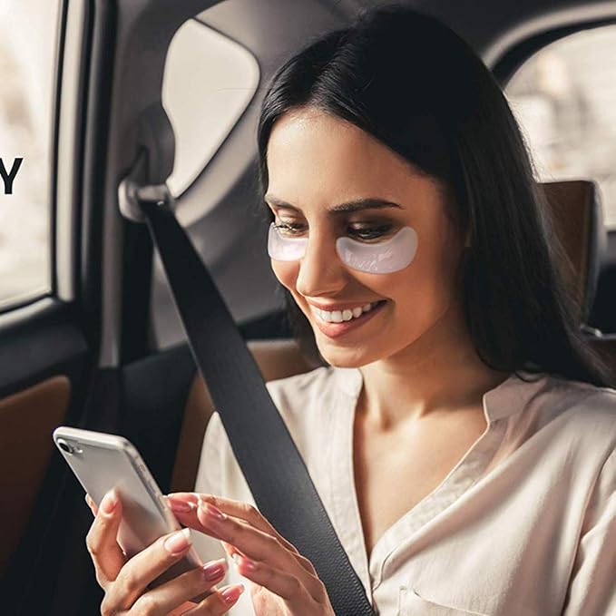 Jakuva 29 Pairs Under Eye Patches, Collagen Eye Mask Eye Patches for Dark Circles and Puffy Eyes, Reduce Wrinkles, Eye Mask Skincare for Moisturizing, Smoothing Eye Bags for Your Face Care, Milk White