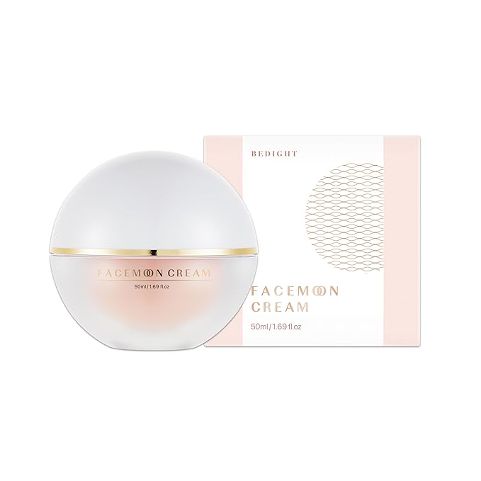 Facemoon Cream - Firming & Volumizing Cream for Forehead & Cheeks | Anti-Aging Wrinkle Cream | Volufiline Korean Wrinkle Peptide for Anti-Sagging | Korean Pocket Ball(50ml / 1.7 fl.oz)