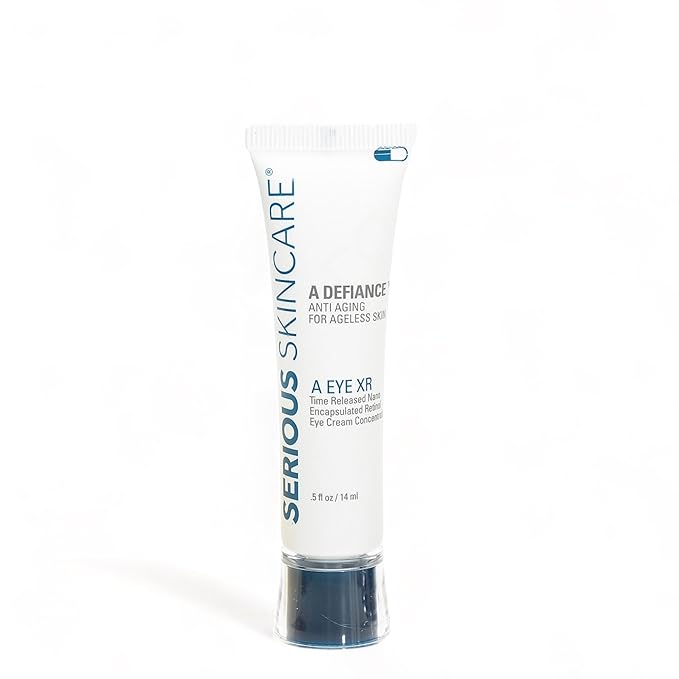 Serious Skincare - Retinol Vitamin A Eye XR Under Eye Cream Concentrate - Reduce Fine Lines, Dark Circles & Puffiness - Daily Wrinkle Cream - Anti-Aging - 0.5 oz