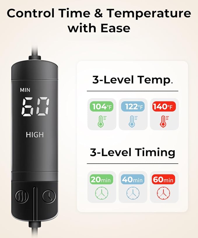 Aroma Season Heated Eye Mask, Warm Eye Compress for Dry Eyes, Moist Heat Therapy for MGD, Stye, Blephartitis