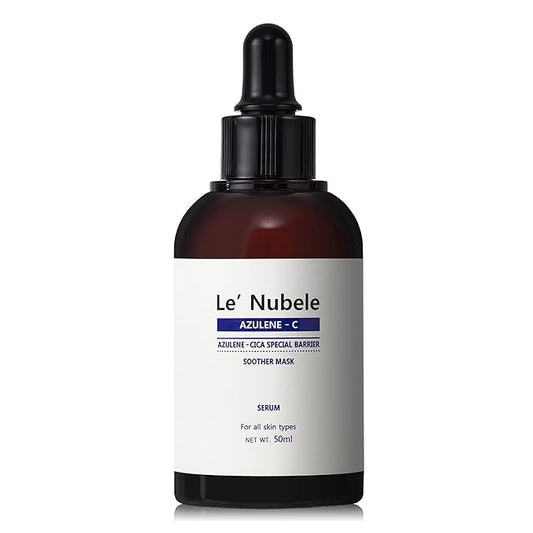 Le' Nubele Azulene-Cica Soother Mask Serum 50ml | Korean Skincare for Sensitive Skin, Hydration & Barrier Care
