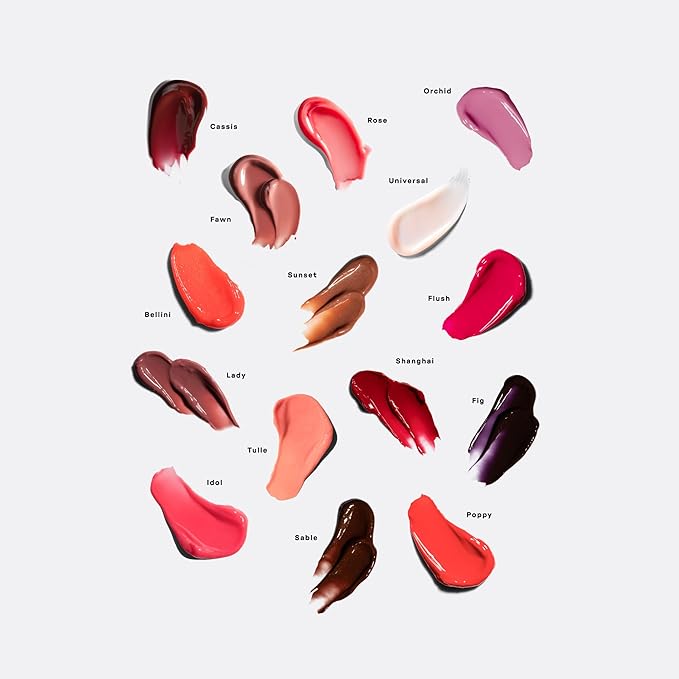 U Beauty The PLASMA Tinted Lip Compound Anti-Wrinkle & Anti-Aging Treatment - Shimmery Plumping Lip Gloss with Hyaluronic Acid, Shea Butter, Salicylic Acid & Peptides to Deeply Hydrate,Rose- 15 mL