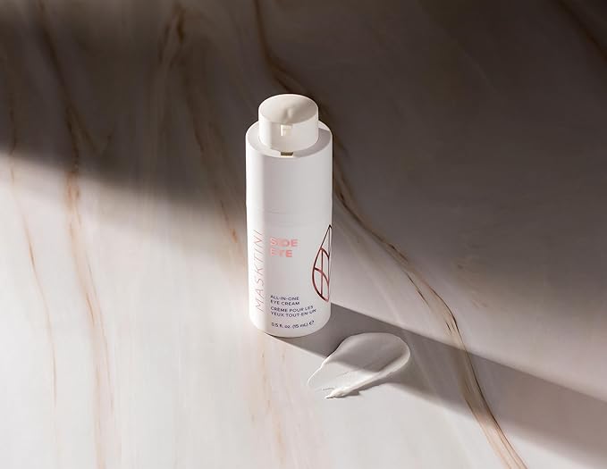 Side Eye All-in-One Eye Cream, 0.5 ounce - Face Moisturizer - with Apple and Green Tea Extracts - Collagen Boosting - Eye Cream for Puffiness (Pack of 2)