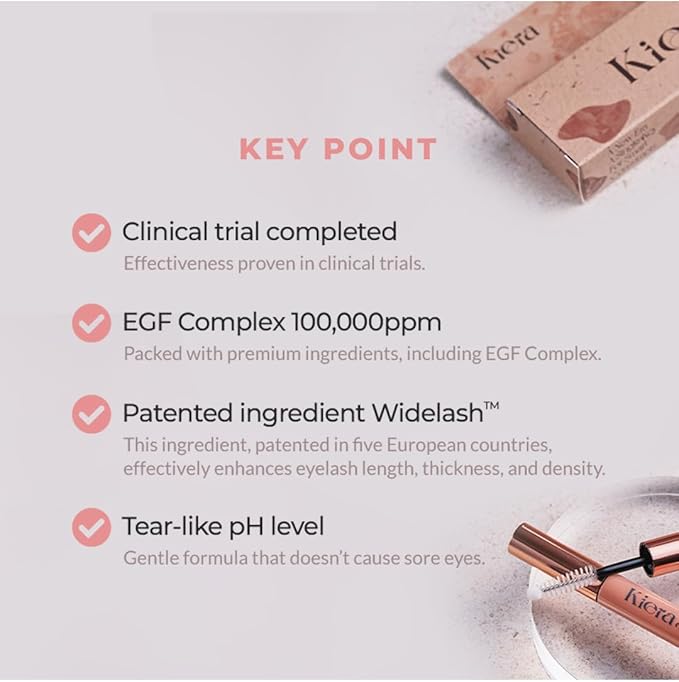 Blooming Eyelash Serum 0.25oz(7.5ml) | Enhancing Eyelash Length & Thickness | Suitable for Eyebrows and Scalp Use