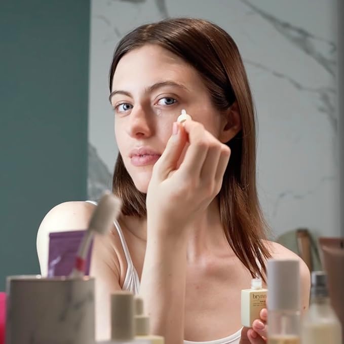 [brynn] Green Plum Eye Illuminator | Anti-Puffiness + Anti-aging + Skin Barrier Repair | Eye serum | Korean Skincare |