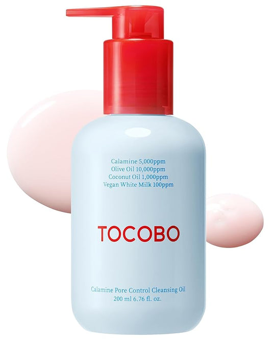 TOCOBO Calamine Pore Control Cleansing Oil 200ml / 6.76 fl oz | Blackheads, Make-up Cleansing, Pore Care, Deep Cleansing, mothers day