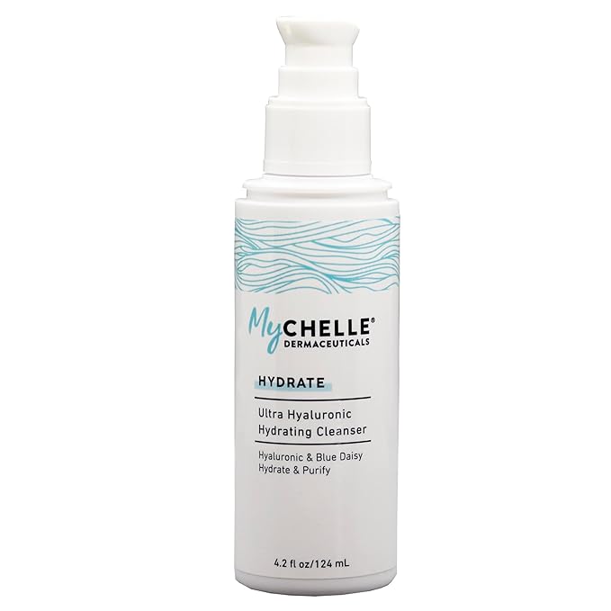 MyCHELLE Ultra Hyaluronic Hydrating Cleanser, Gentle Cleanser, 4.2 fl Oz.