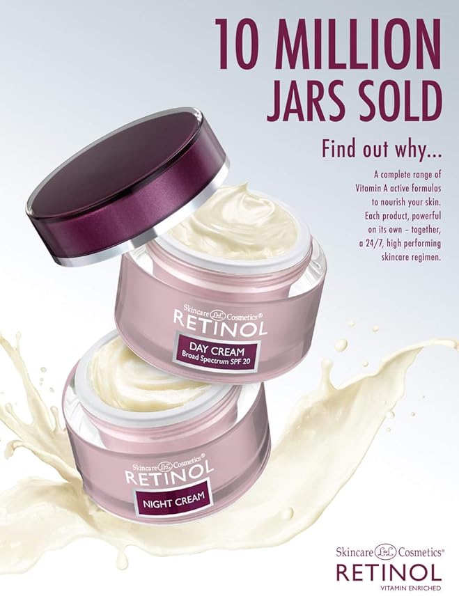 Retinol Night Cream – The Original Anti-Aging Retinol For Younger Looking Skin – Luxurious Restorative Moisturizer Works While You Sleep to Reduce Fine Lines And Other Signs of Aging