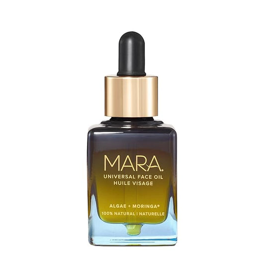 MARA - Natural Algae + Moringa Universal Face Oil | Plant-Based Skin Care | Nourishes with Algae Plankton Blend + Boosts Firmness For All Skin Types, (1.2 oz | 35 ml)