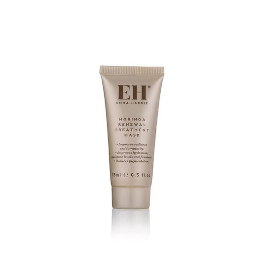 Emma Hardie 15ml Moringa Renewal Treatment Mask, Moisturizes & Firms Skin, Reduces Pigmentation & Evens Complexion, Suitable for Sensitive Skin, Vegan & Cruelty Free