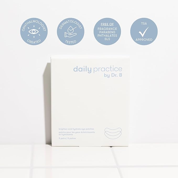 by Dr. B Brighten and Hydrate Eye Patches (5 Count)