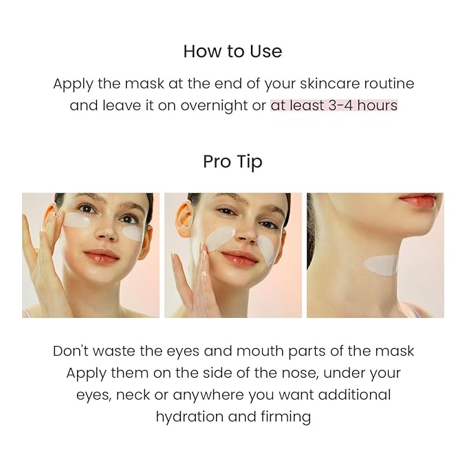 BIODANCE Bio-Collagen Real Deep Mask, Hydrating Overnight Hydrogel Mask, Pore Minimizing, Elasticity Improvement, Korean Skincare | 1.19oz(34g) x 16ea