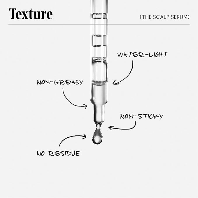 Nécessaire The Scalp Serum. 5% Capixyl™ + 1% Hyaluronic Acid For Fuller, Thicker, Healthier Hair. Fragrance-Free. Approved by the National Eczema Association. 1 fl oz