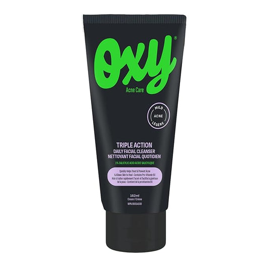 Oxy Triple Action Daily Facial Cleanser, 162ml
