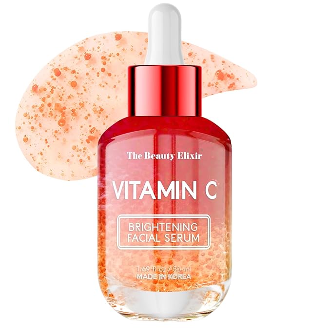 Vitamin C Serum For Face - Dermatologist Tested - Anti-Aging & Dark Spot Remover - Brightening, Clean Beauty, Cruelty-Free, Korean Skin Care for Glass Skin - All Skin Types - 1.69oz