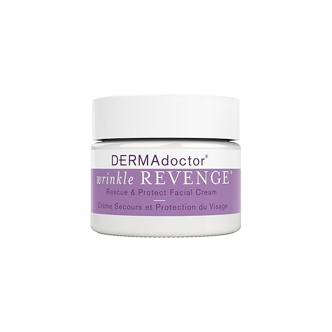 DERMAdoctor Anti-Aging Face Cream | Dermatologist Formulated Moisturizer with Squalane, Peptides & Antioxidants | Day & Night Use - 1.7 oz