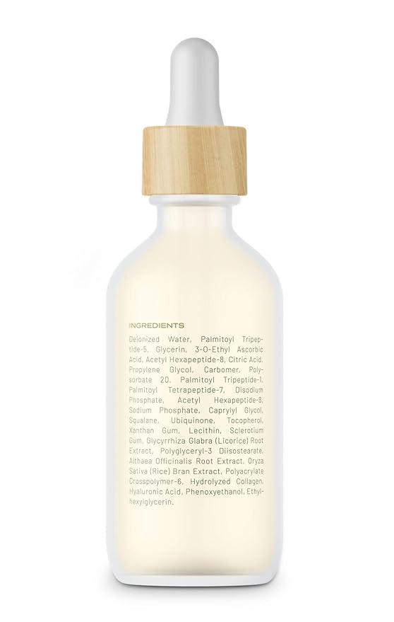 NutraVive Anti-Aging Night Serum – Tightening, Nourishing & Hydrating Face & Neck Serum, 1.7 Fl Oz – Overnight Skin Care Treatment for Fine Lines & Wrinkles – Collagen Boosting Facial Serum