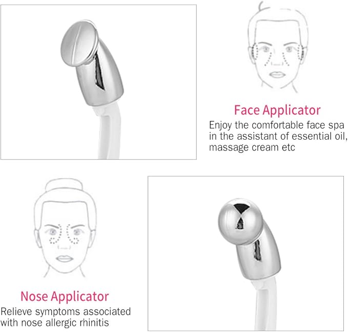 6 in 1 Electric Face Nose Massager, Body Wrinkle Tighten Skin Massage Tool