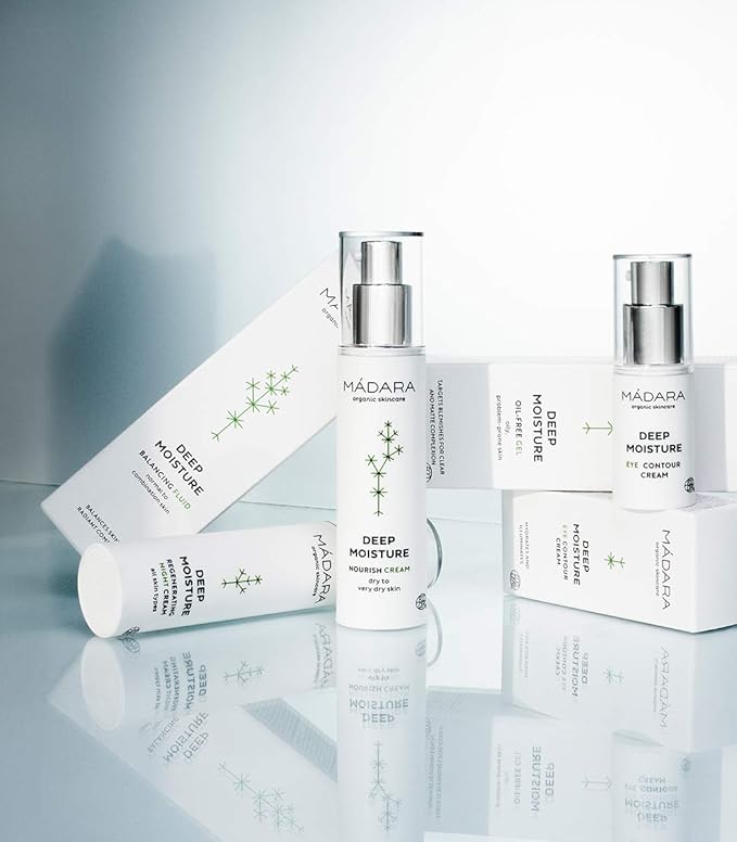 MÁDARA Organic Skincare | Deep Moisture Regenerating Night Cream - 1.69oz, Rich texture, Easily absorbing, With Antioxidants and Natural Plant Essences, Vegan, Ecocert certified