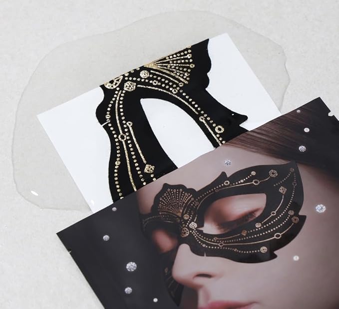 X Prossence Eye Lifting Mask – 7 Pack (8 mL Each) | Firming & Revitalizing Under Eye Treatment for Puffiness, Fine Lines & Dark Circles | Peptides + Fig Extract