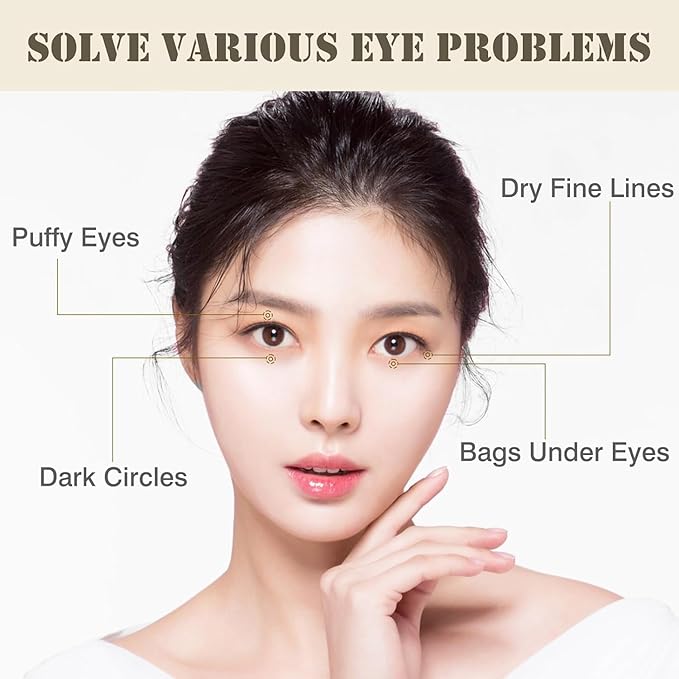 60PCS Under Eye Patches for Women,Under Eyes Masks for Dark Circles and Puffiness, 24K Gold Eyes Bags Treatment, Anti-Wrinkle Face Mask Skincare, Moisturize and Reduce Eyes Lines to Revitalize You