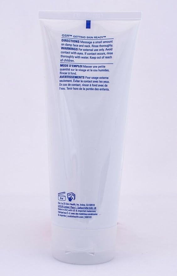ZO SKIN HEALTH Exfoliating Cleanser Normal To Oily Skin (200mL / 6.7 Fl. Oz.)