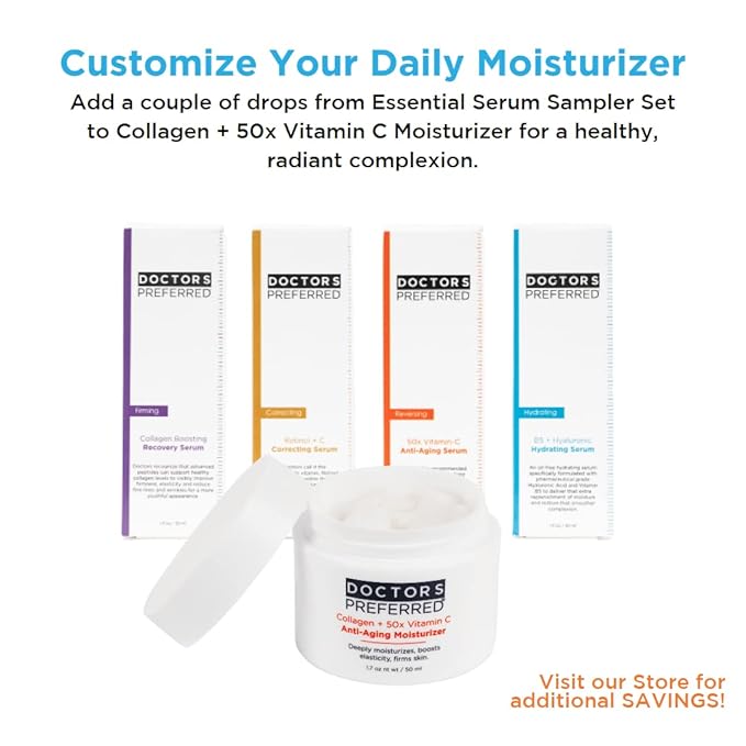 Anti Aging Collagen Boosting Recovery Serum to Improve Firmness, Elasticity, and Reduce The Appearance of Fine Lines and Wrinkles, 1 Ounce …