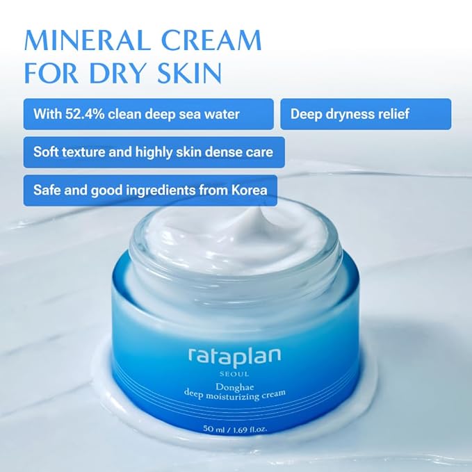 RATAPLAN Donghae Deep Moisturizing Cream & Oil To Foam Cleanser