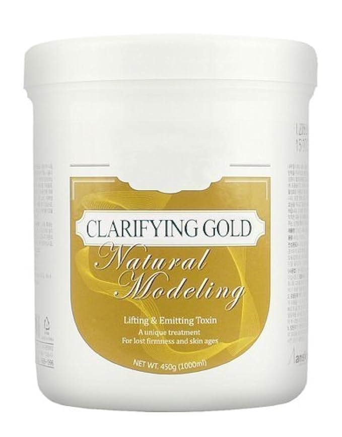 1000ml Clarifying Gold Natural Modeling Mask Pack Powder for Anti-aging & Skin Elasticity