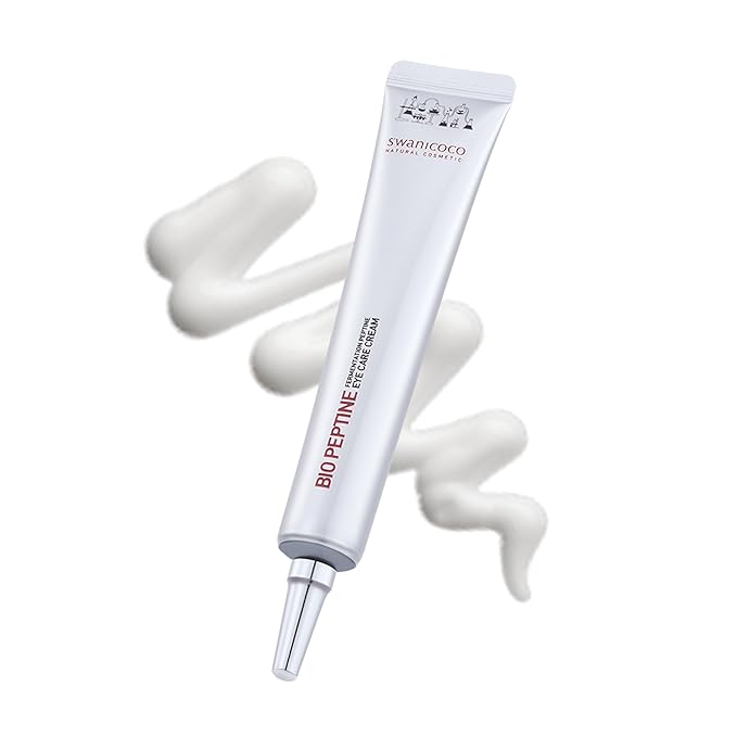 Pregnancy Safe Fermentation Peptine Eye Care Cream Under Eye Cream with 8 Peptides and Niacinamide, Anti Aging Eye Cream for Wrinkles & Crows Feet Korean Skincare 20ml 0.68 Fl Oz