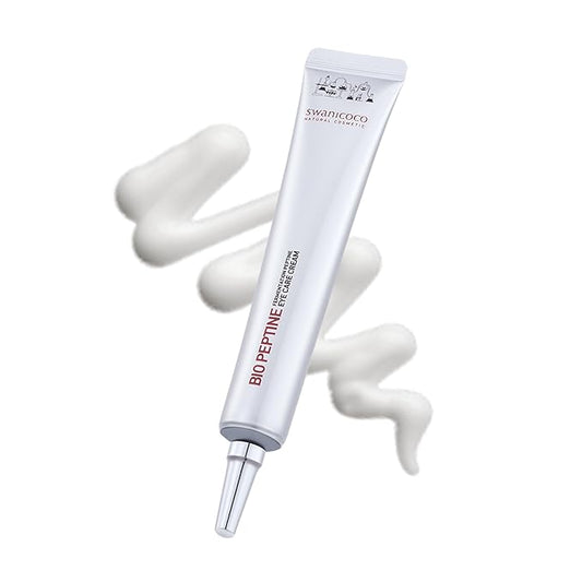 Pregnancy Safe Fermentation Peptine Eye Care Cream Under Eye Cream with 8 Peptides and Niacinamide, Anti Aging Eye Cream for Wrinkles & Crows Feet Korean Skincare 20ml 0.68 Fl Oz