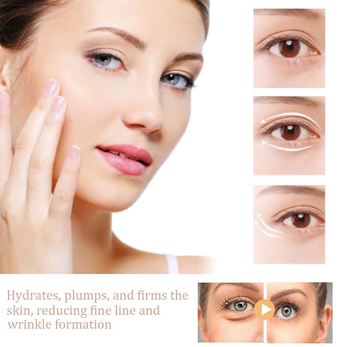 Anti-Aging Eye Cream Revitalizing Under Carrot Eye Cream with Vitamin E and B5 for Puffiness Dark Circles Fine Lines Moisturizing Firming Eye Cream,1.7 FL Oz