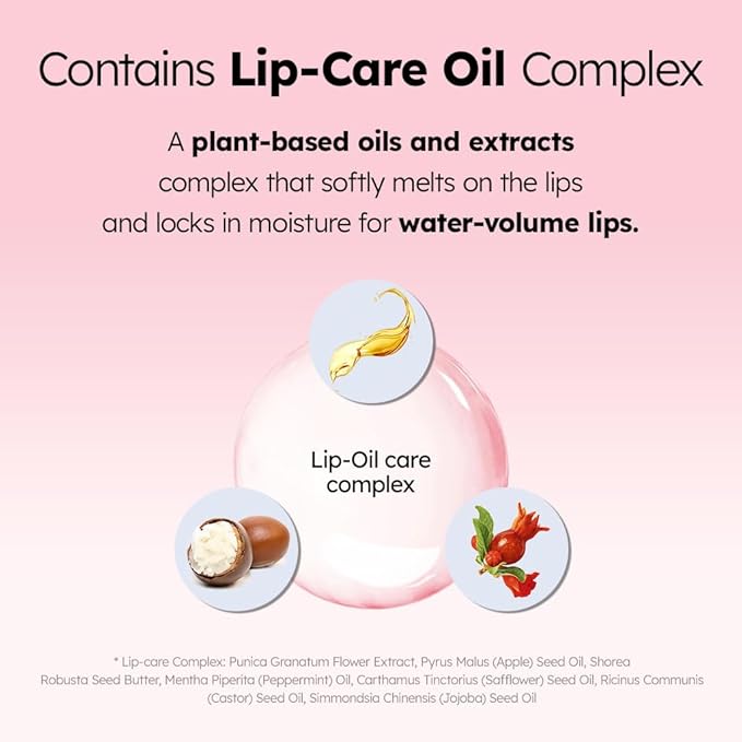 skybottle Volumizing Color Lip Balm #01 Dewy Rose, Lip Plumper, Tinted Chapstick, Clean Lip Gloss, Natural Make up, Korean Lip Balm, Girls Valentine Gift, 0.12oz