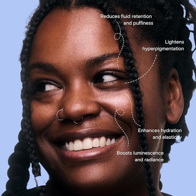 Hustle Beauty Brightening Under-Eye Balm – Instant Cooling, Caffeine-Infused, Hydrating Eye Balm for Puffiness, Dark Circles, and a Refreshed Glow, For All Skin Types