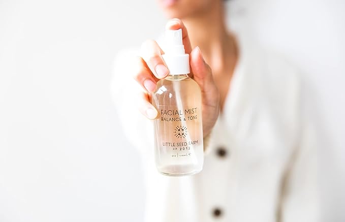 Little Seed Farm Matcha & Argan Bundle - Moisturizer + Soap + Elasticity Serum + Facial Mist Toner