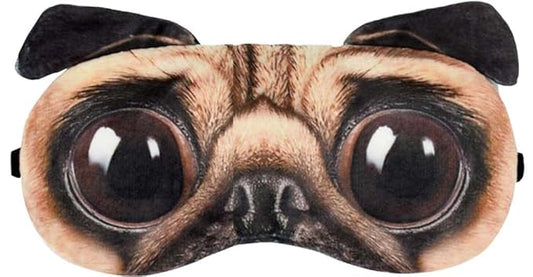 Sleeping Mask Eye Cover Weird Dog Expression