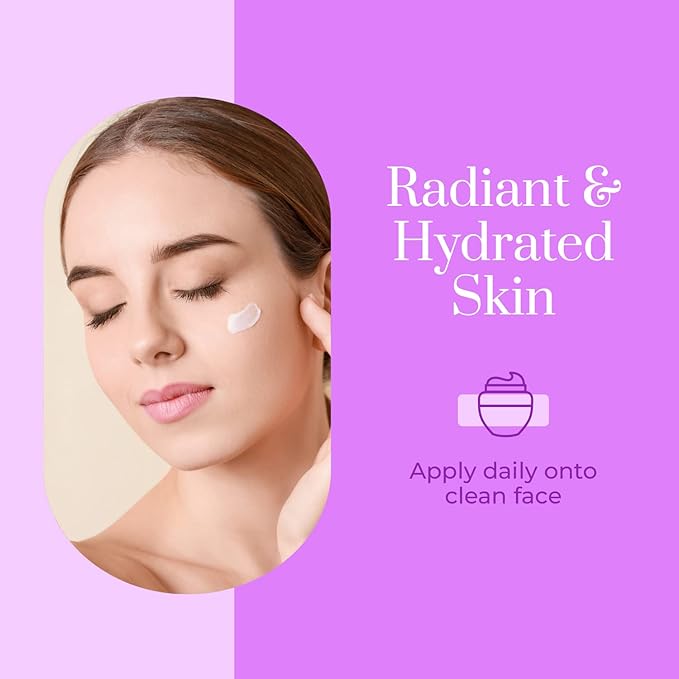 Collagen Day/Night Moisturizer Set - Dermatologist Tested, Reduces Blemishes, Wrinkles & Fine Lines, Hydrating, Anti-Aging, Cruelty-Free Korean Skin Care, All Skin Types