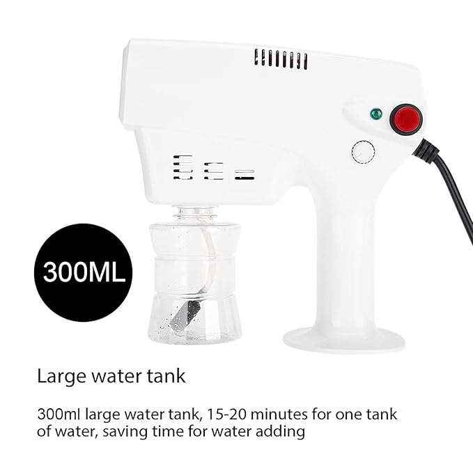 Nano Sprayer, Multifunctional Nano Steam Gun, Steamer Gun for Hair, Hair Coloring Dyeing Steamer Humidifer Hair Care Tool Us Plug