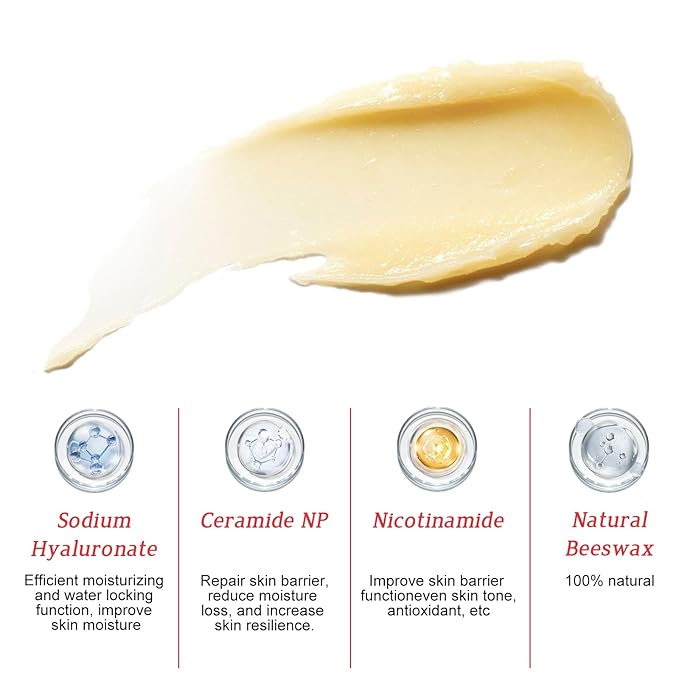 Hydrating Multi Balm Stick, All-in-One Hydrating Lip Balm Eye Cream Neck Cream Make Up Base, Reduce Wrinkle & Moisturizing Moisturizer For Face Skin Care(0.13oz *24pcs)