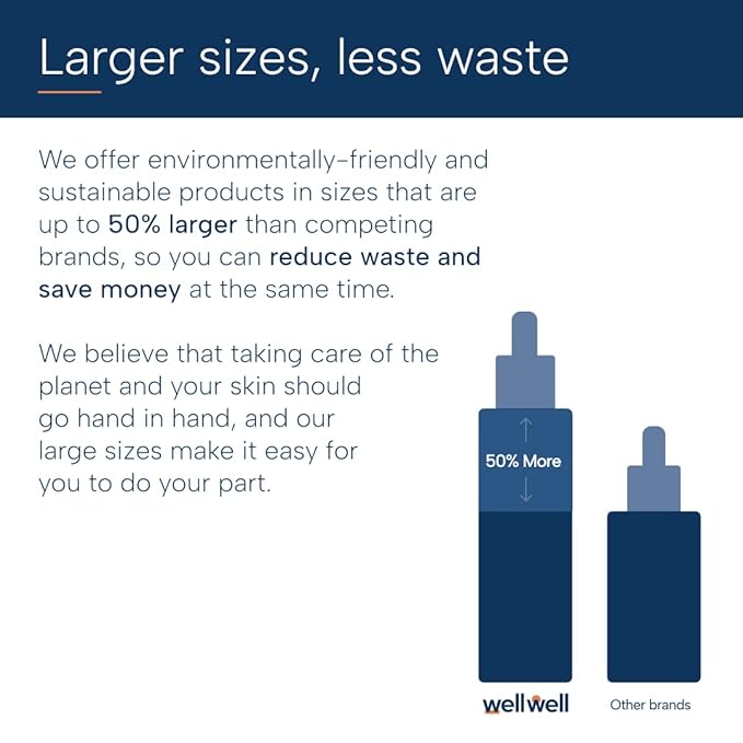 wellwell Retinol Cream for Face - Targets Fine Lines & Wrinkles, Uneven Skin Tone & Redness | Fragrance-Free Night Cream | 4.05 Fl Oz