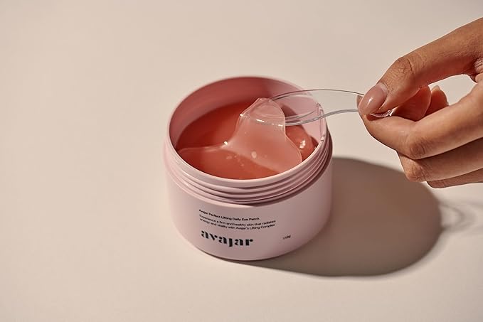 Avajar Perfect Lifting Daily Eye Patch (90 Pcs) – Anti-Aging K-Beauty Under Eye Hydrogel Masks with Collagen & Hyaluronic Acid for Puffiness, Wrinkles, Hydration & Firming Korean Skin Care