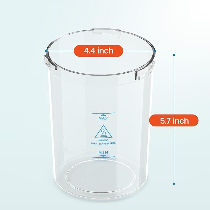 Water Jar for Facial Steamer Universal Plastic Water Cup