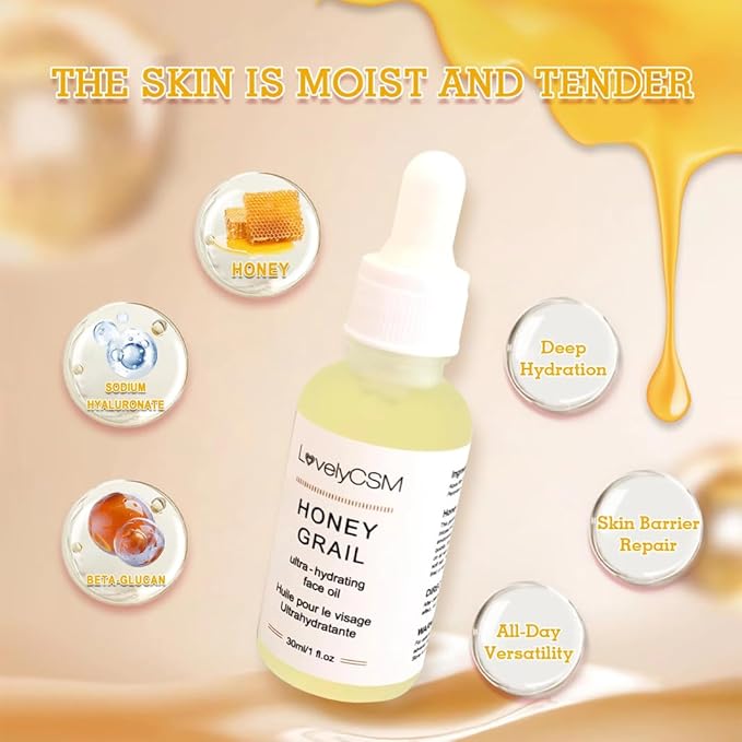 Honey Grail Ultra-Hydrating Face Oil, 30ml/1 fl.oz