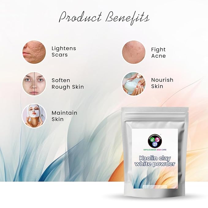 ABC White Kaolin Clay Powder 227g (8 oz)