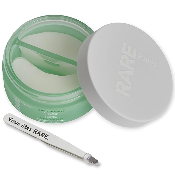 Élixir Intense - Nourishing Under Eye Patches - Hydrating & Brightening - With Hyaluronic Acid & Squalene - Nourishing, Firming & Revitalizing - Multi-Active Serum Formula - 30 Pairs