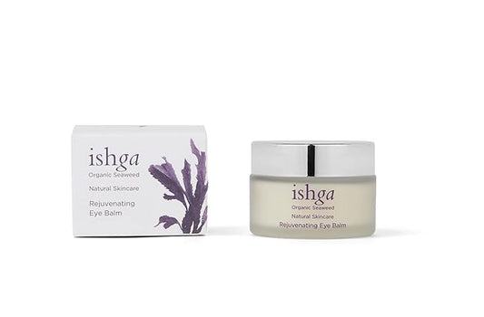 Ishga Eye Balm | Natural & Organic Skincare | Scottish Seaweed | All Skin Types | Vegan & Cruelty Free | Nourishing & Hydrating | 1.01 Fluid Ounces